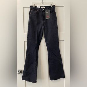 Levi’s jeans - black ribcage bootcut